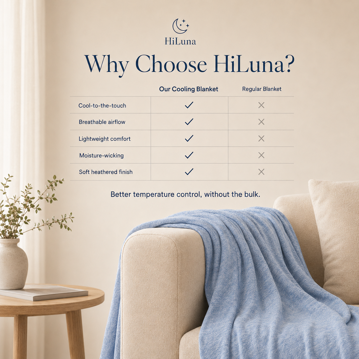 HiLuna - Silky Cooling Blanket