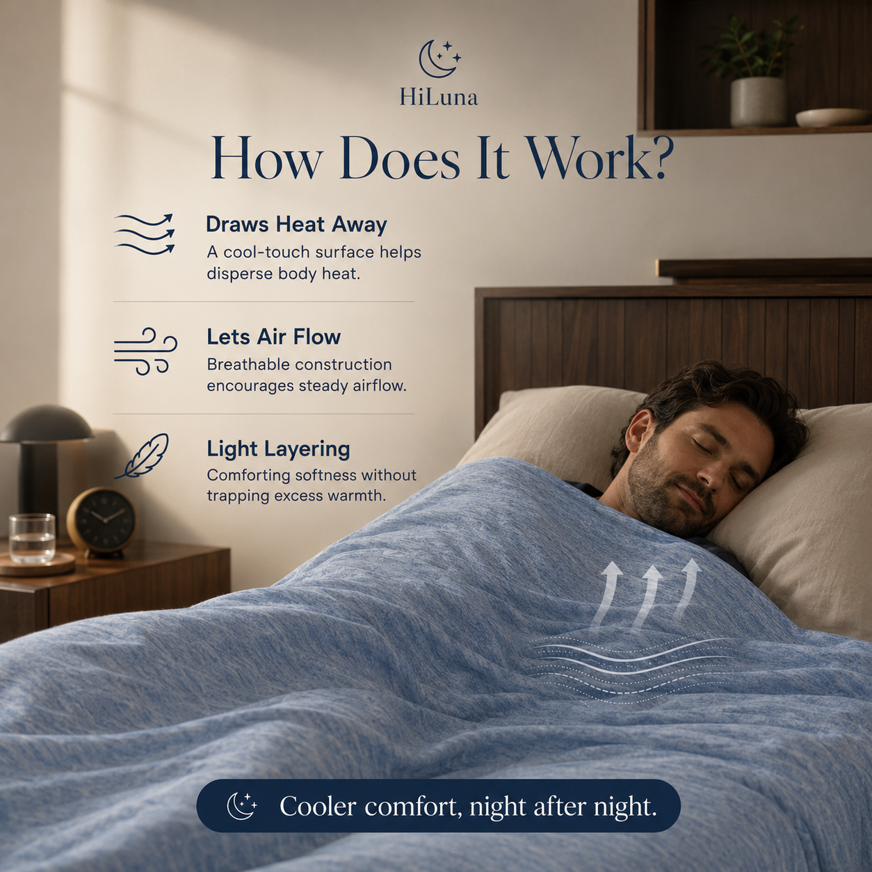 HiLuna - Silky Cooling Blanket
